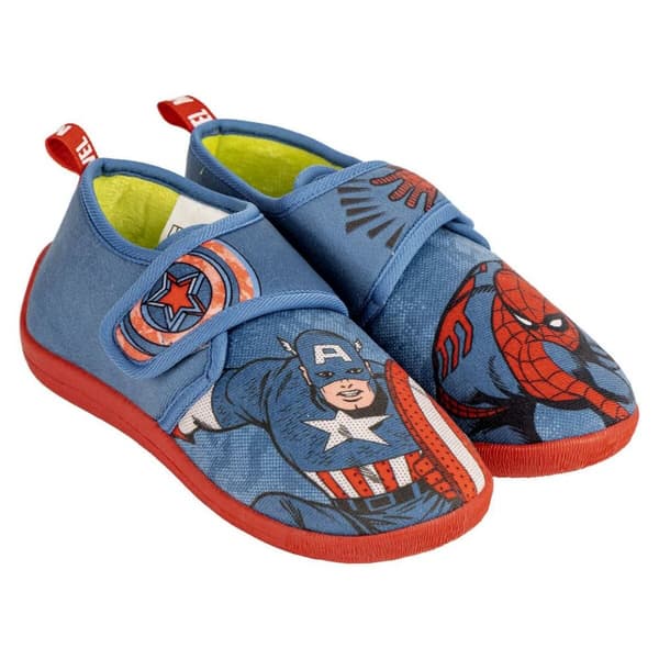 Hjemmesko Marvel Velcro Mørkeblå - 32-33