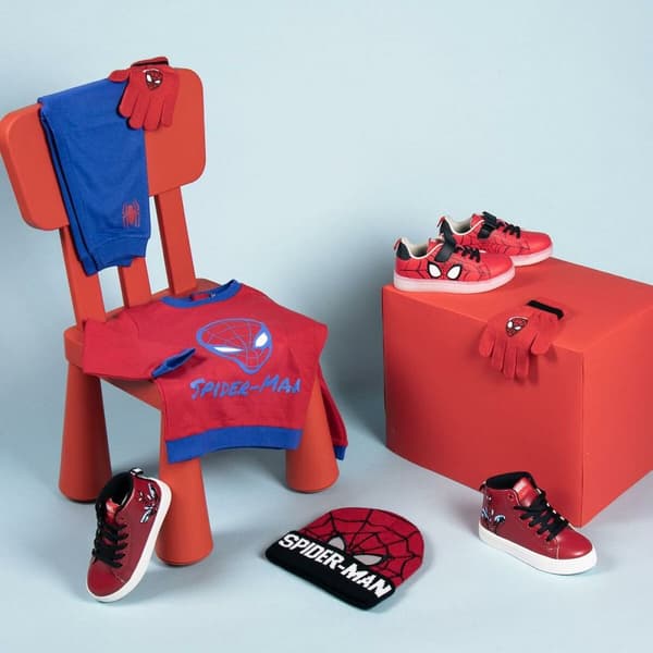 Fritidssko til børn Spiderman Rød - 32