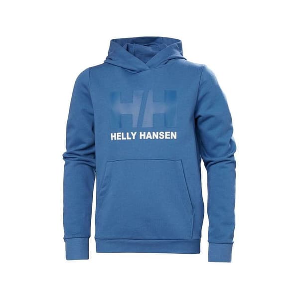 Hættetrøje til Børn HH LOGO HOODIE 2.0 Helly Hansen 41677 636 Blå - 8 år