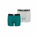 Miniatyrbillede 4 af 5: Children's boxer shorts Puma Logo Patch 2 enheder Grøn Grå - 7-8 år