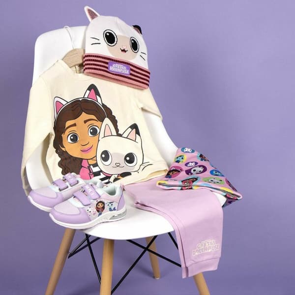 Träningsoverall, Baby Gabby's Dollhouse Purpur - 18 månader