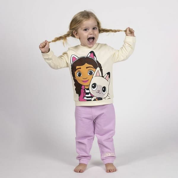Baby træningsdragt Gabby's Dollhouse Lilla - 24 måneder