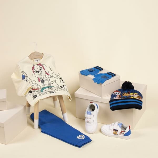 Sportssko til børn The Paw Patrol Velcro Hvid - 29