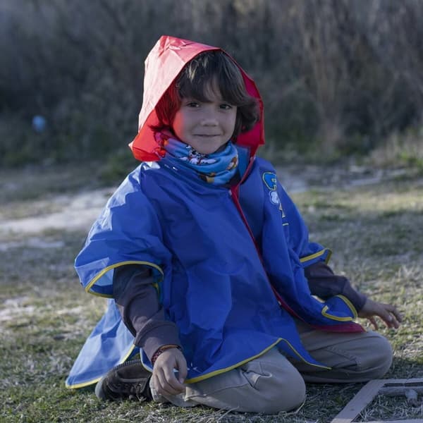 Vedenpitävä Poncho Hupulla The Paw Patrol Sininen - 5-6 vuotta