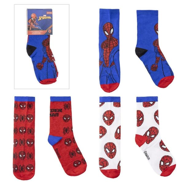 Sokker Spiderman 3 Dele - 27-30