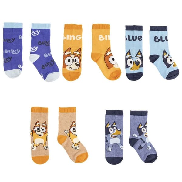 Sokker Bluey 5 Dele - 23-26