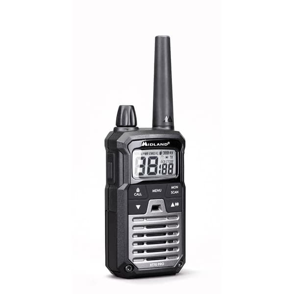 Walkie Talkie XT70 Pro Duo Svart/Mørkegrå