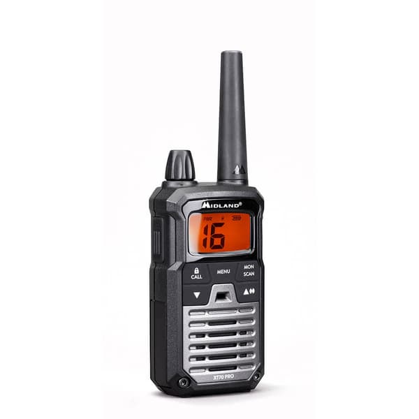 Walkie Talkie XT70 Pro Duo Svart/Mørkegrå