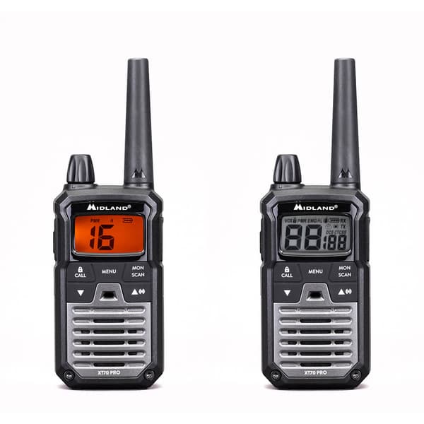 Walkie Talkie XT70 Pro Duo Svart/Mørkegrå