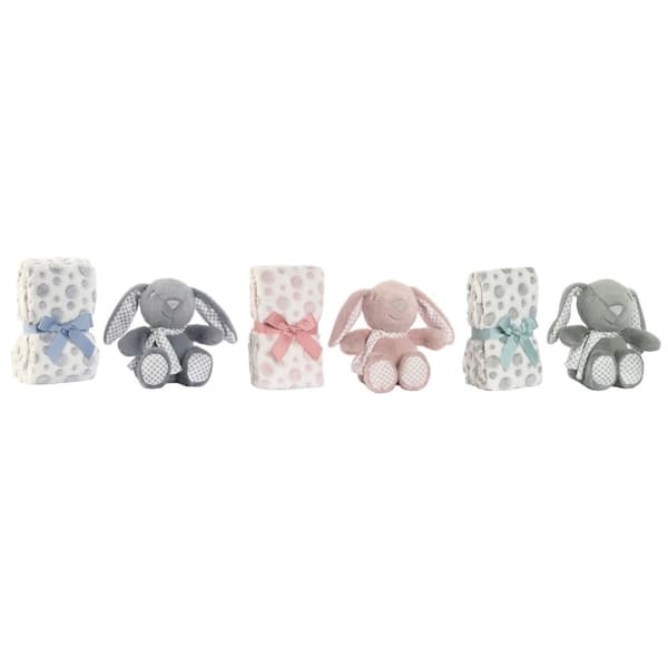 Gavesæt til baby Home ESPRIT Blå Grøn Pink Polyester (3 enheder)