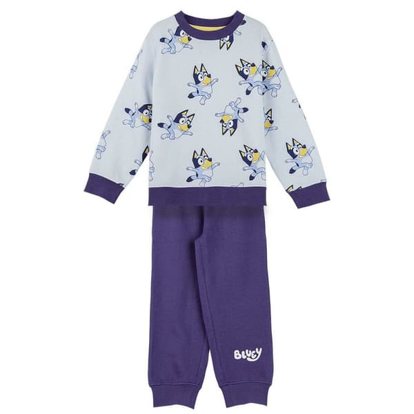 Træningsdragt til børn Bluey Blå - 2 år