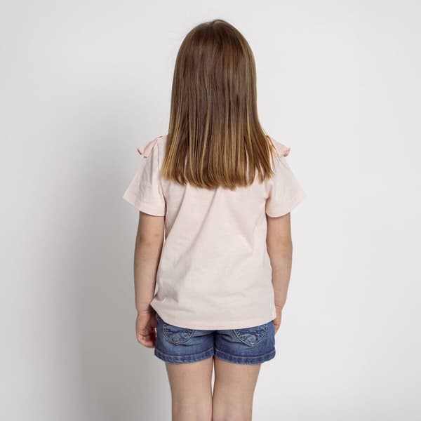 Barn T-shirt med kortärm Peppa Pig Ljusrosa - 2 år