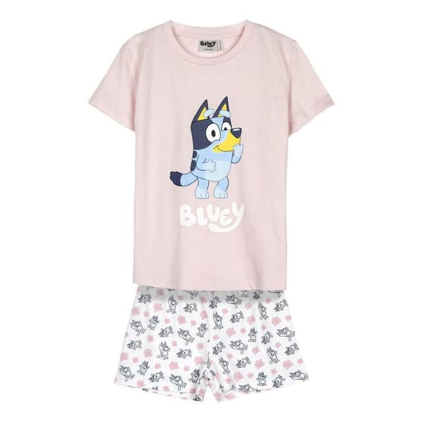 Pyjamas Barn Bluey Rosa - 5 år
