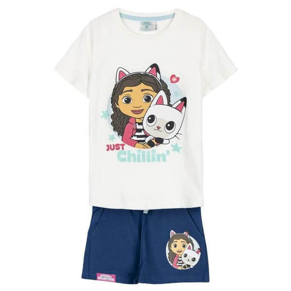 Pyjamas Barn Gabby's Dollhouse Blå Beige - 3 år