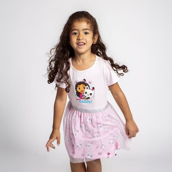 Kjole Gabby's Dollhouse Pink - 2 år