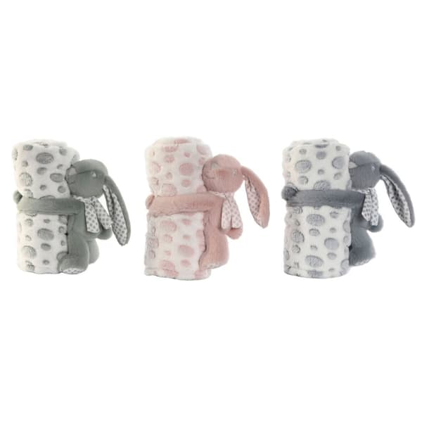 Esprit Baby Essentials Gift Set: Cozy Polyester Trio in Blue, Green, and Pink