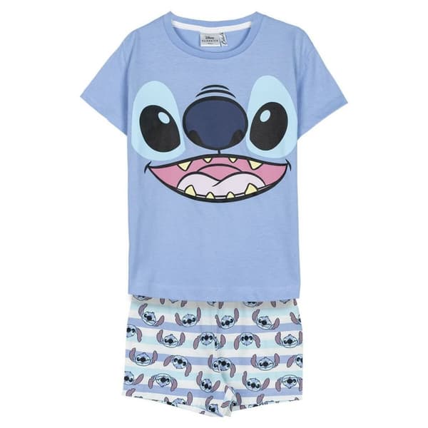 Pyjamas Barn Stitch Blå - 12 år