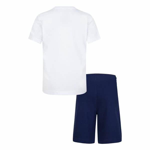 Lasten urheiluasu Nike Nsw Add Ft Short Sininen Valkoinen Monivärinen 2 Kappaletta - 7 vuotta