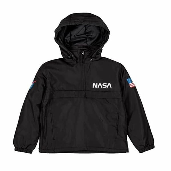 Jakke Børns Go & Win Nasaboy Hvid Sort - 10 år