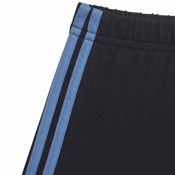 Sportstøj til Baby Adidas 3 Stripes Blå - 6-9 måneder