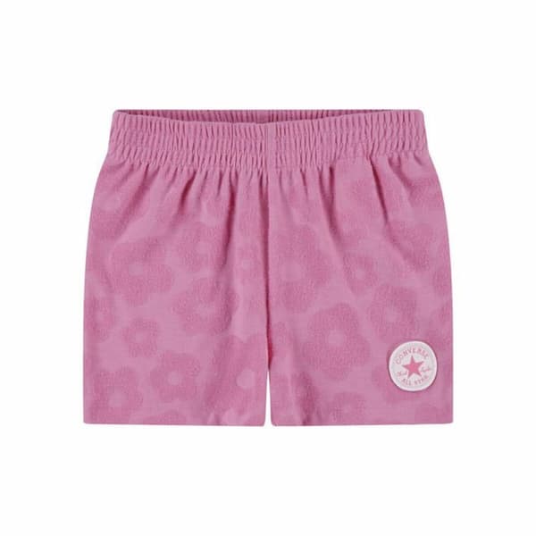 Träningskläder, Barn Converse Floral Jacquard Mörkrosa - 5-6 år