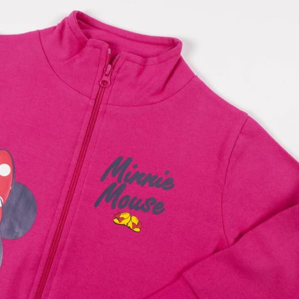 Träningsoverall, Barn Minnie Mouse Fuchsia - 7 år