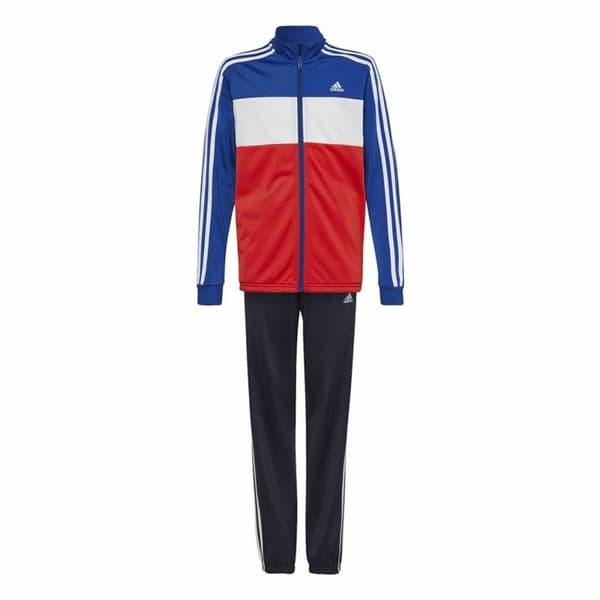 Träningsoverall, Barn Adidas Essentials Röd Blå - 3-4 år