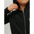 Miniatyrbild 2 av 6: Tröja med huva Unisex Jack & Jones JCOSPACE LOGO SWEAT 12221210 Svart - 10 år