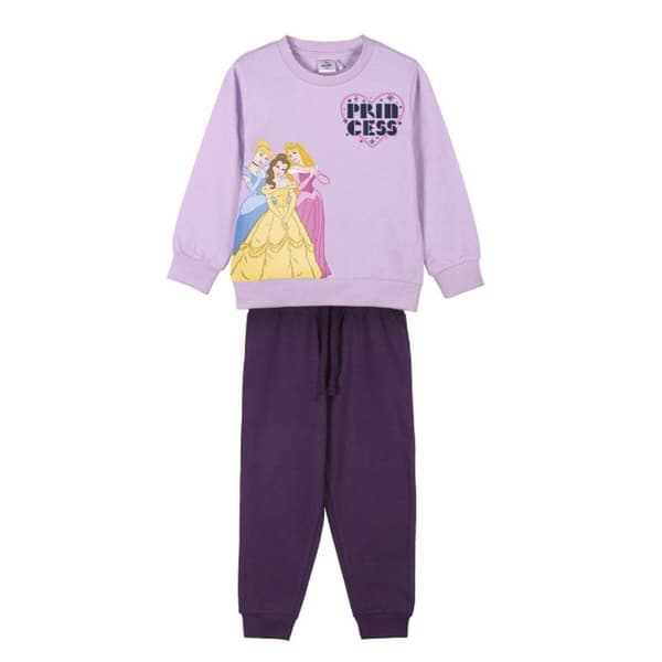 Träningsoverall, Barn Disney Princess Lila - 4 år