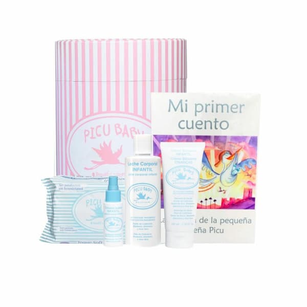 Baby-kit Picu Baby Infantil Tambor Rosa New Rosa 5 Delar