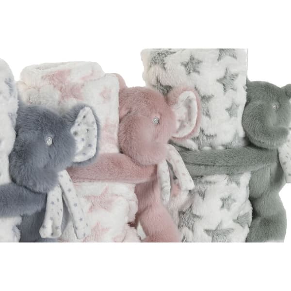 Baby-kit Home ESPRIT Blå Grön Rosa Polyester (3 antal)