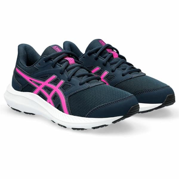 Løbesko til børn Asics Jolt 4 GS Pink Mørkeblå - 37