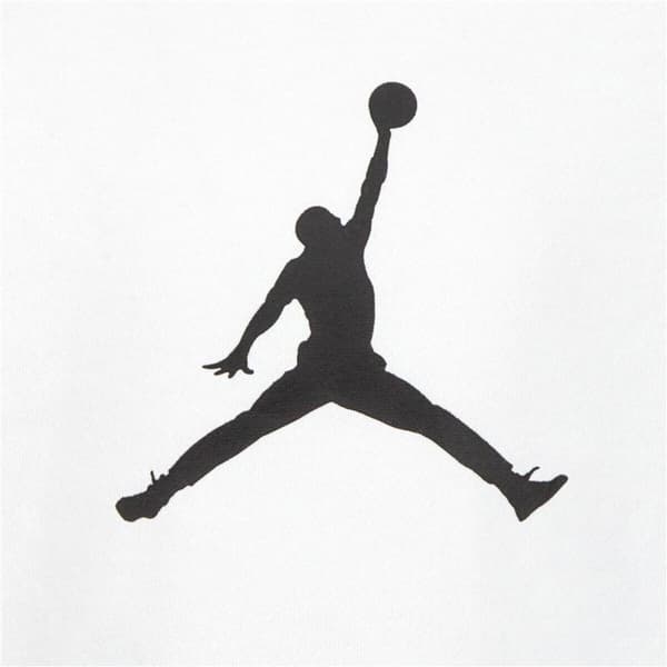 Hættetrøje til Børn Nike Jordan Jumpman Logo Hvid - 3-4 år