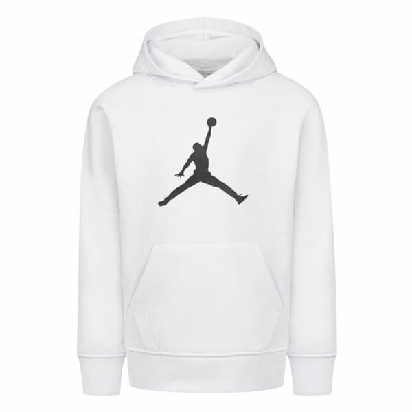 Hættetrøje til Børn Nike Jordan Jumpman Logo Hvid - 3-4 år