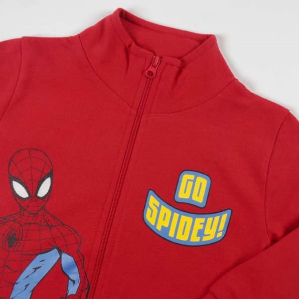 Træningsdragt til børn Spider-Man Rød - 8 år