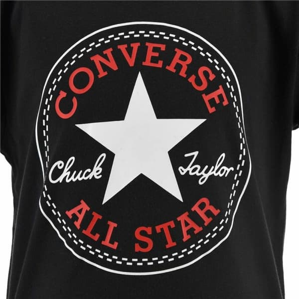 Sportstøj til Børn Converse Chuck Taylor Patch Sort - 3-4 år