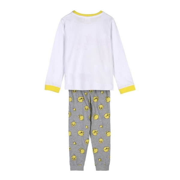 Nattøj Børns Looney Tunes Hvid - 3 år