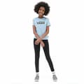 Miniatyrbillede 4 af 5: Børne Kortærmet T-shirt Vans Flying V Crew Blå - L