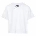 Miniatyrbillede 2 af 3: Børne Kortærmet T-shirt Nike Knit Hvid - 7 år