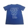Miniatyrbillede 1 af 2: Børne Kortærmet T-shirt Nike Verbaige Blå - 6-7 år