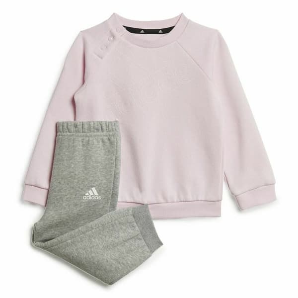 Sportstøj til Børn Adidas Essentials Logo Pink - 6-9 måneder