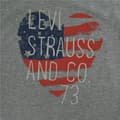 Miniatyrbillede 3 af 4: Langærmet T-shirt til Børn Levi's Fille Mørkegrå - 16 år