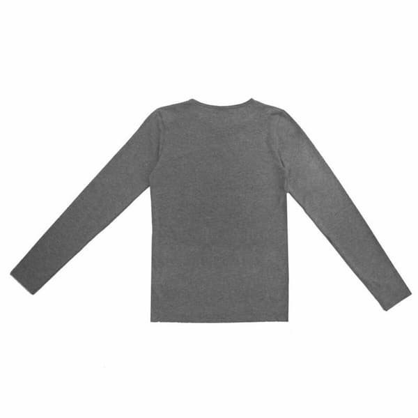 Langærmet T-shirt til Børn Levi's Fille Mørkegrå - 16 år