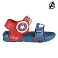 Miniatyrbild 2 av 6: Strandsandaler The Avengers 148321 Röd - 30-31