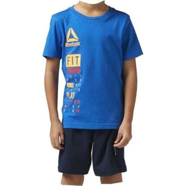 Träningskläder, Barn Reebok BK4380 Blå - 5 år