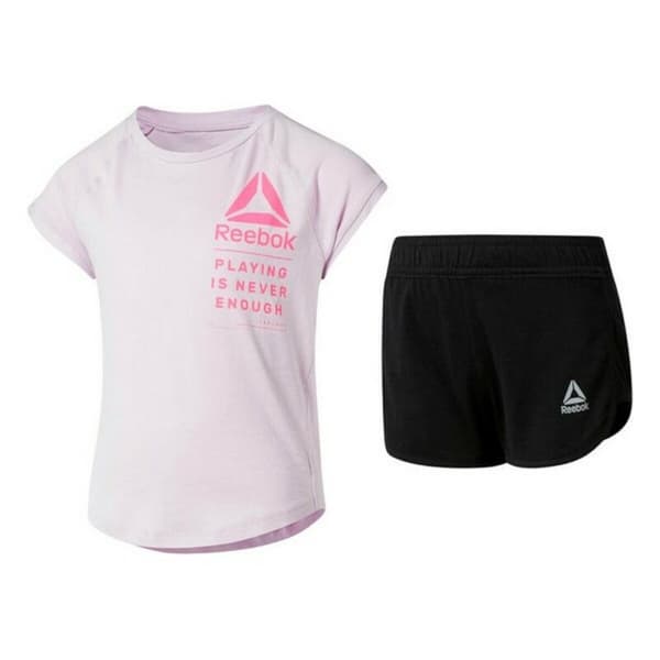 Träningskläder, Barn Reebok G ES SS MONGLW BABY Rosa - 4 år