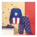 Miniatyrbild 3 av 7: Pyjamas Barn The Avengers Röd - 10 år