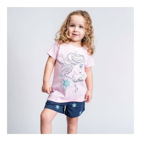 Set av kläder Frozen Mörkblå - 3 år