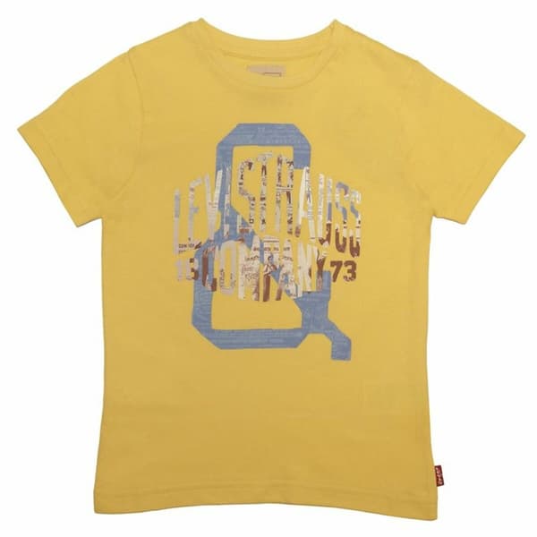 Børne Kortærmet T-shirt Levi's Hvid - 4 år