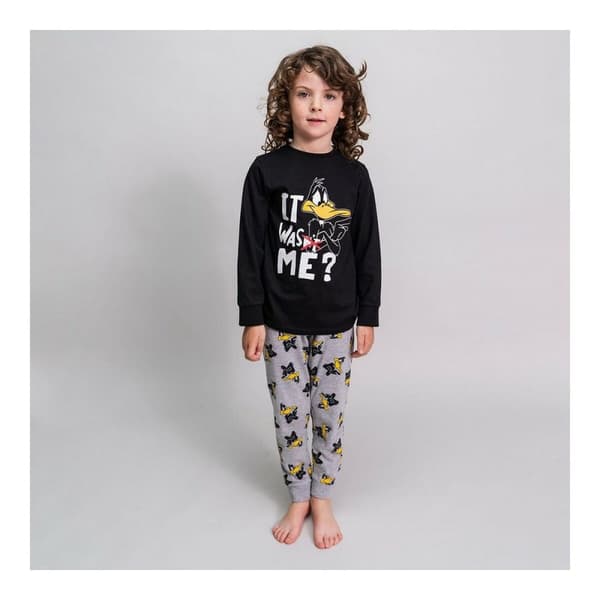 Pyjamas Barn Looney Tunes Svart - 4 år